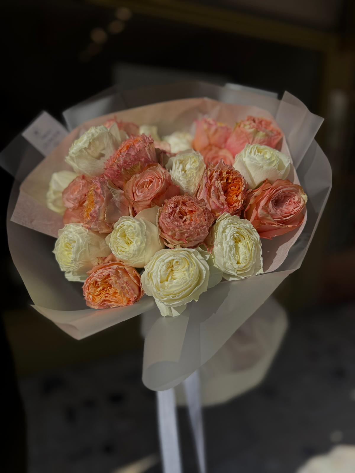 Premium Renkli Gül Buketi